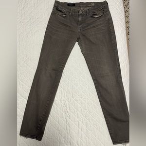 J.Crew Gray Toothpick Jeans